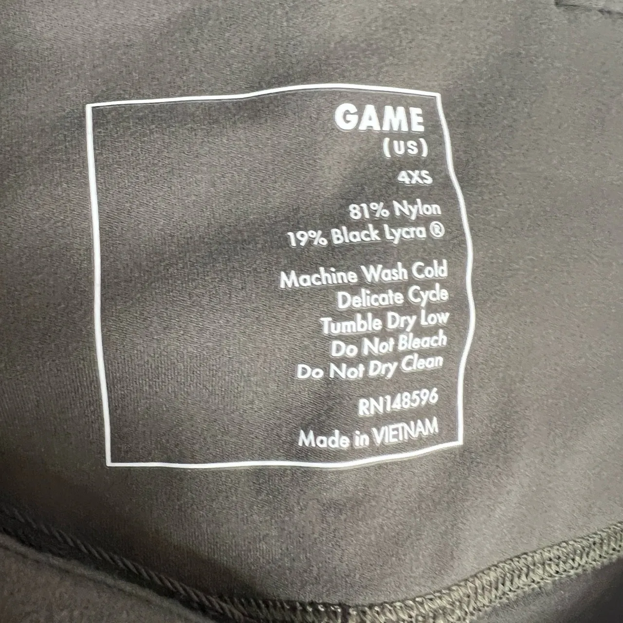 Universal Standard GAME Knockout Bike Shorts Black Sand High Rise 4XS 00-0 New - Image 5