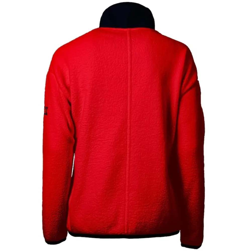 Cutter & Buck Red San‎ Francisco 49ers Cascade Eco Sherpa Fleece Full-Zip Jacket - Image 2