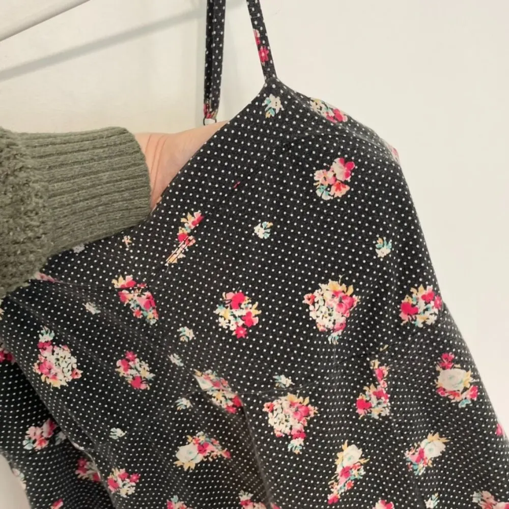 TORRID 3 Plus Size Floral Polka Dot Bustier Cami Black White Polka Dot Tank Top - Image 8