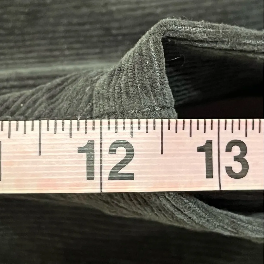 NWT Women’s Falls Creek‎ High Rise Flare Corduroy Pants Size 14 Black - Image 6