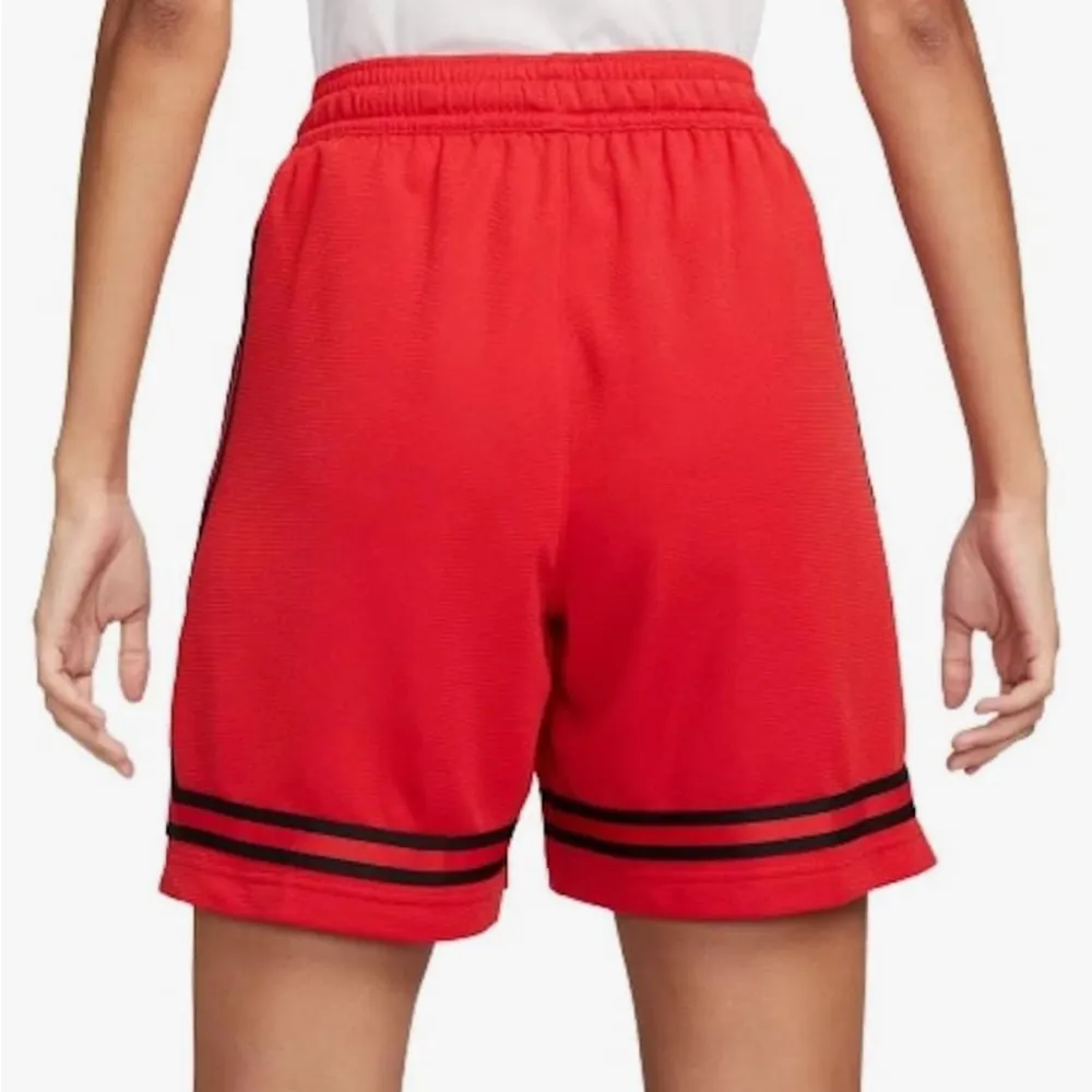 Nike  Women’s Fly Crossover Basketball Shorts Red Size L NEW - Image 2