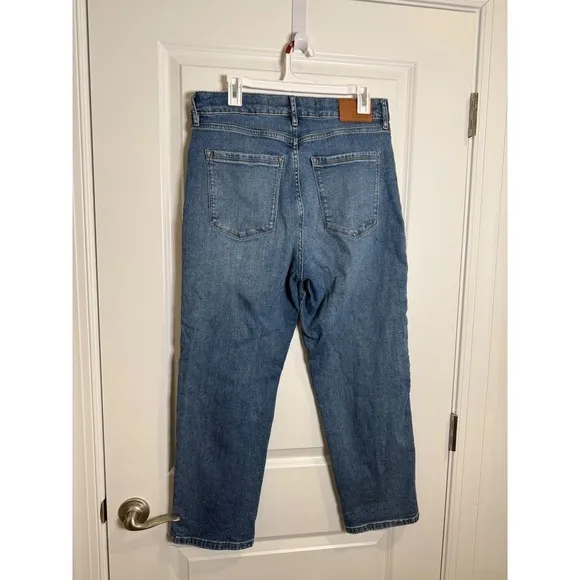 Karl‎ Lagerfeld Paris Distressed Tape Denim Jeans – Size 12 - Image 4