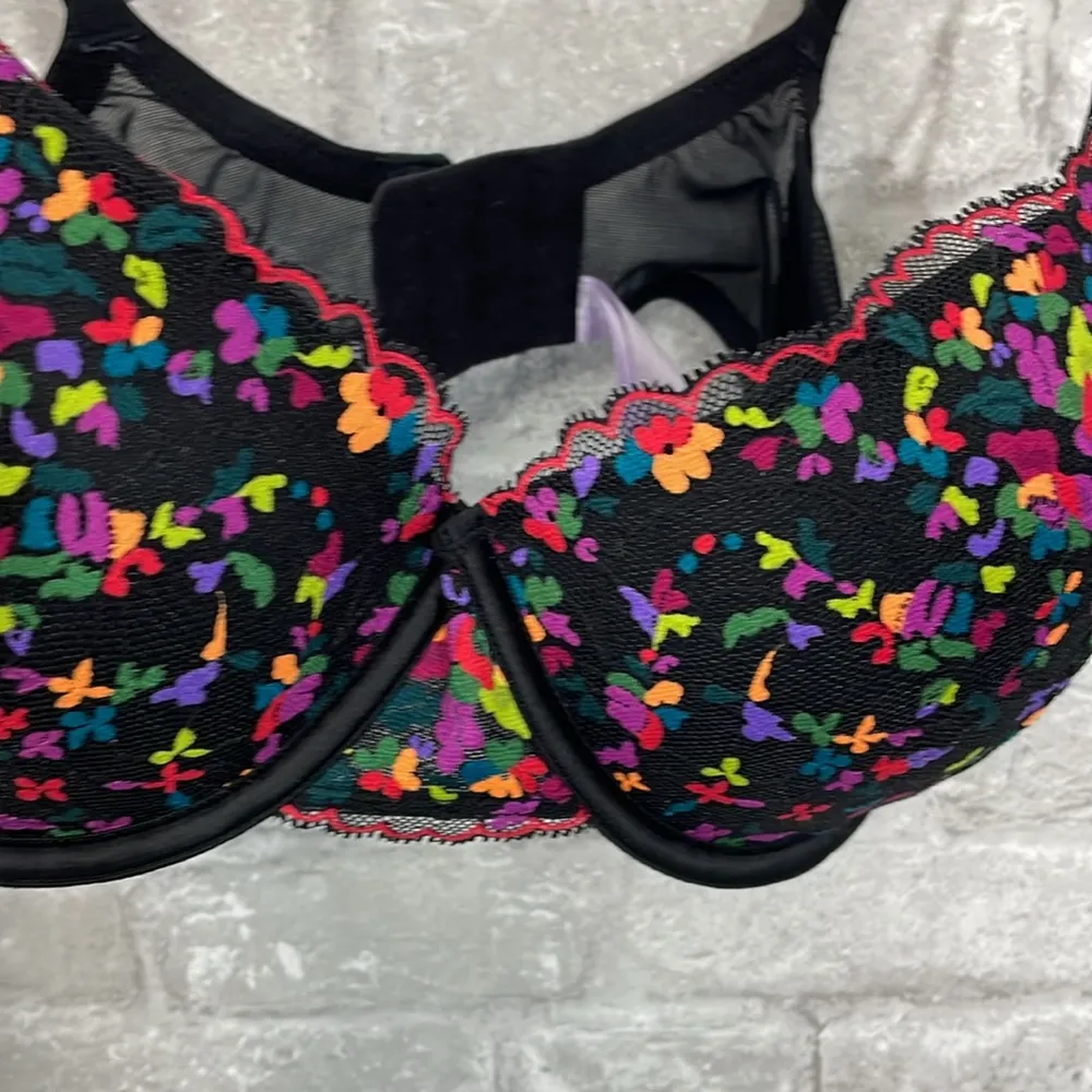 Savage X Fenty FLORAL PADDED LACE
BALCONETTE BRA - Image 3