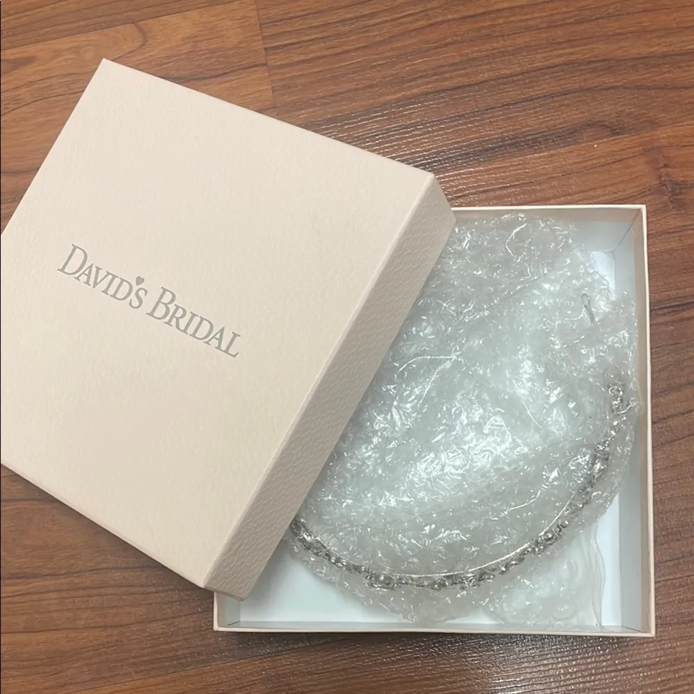 Stunning Opulent Crystal Silver Headband Bride Formal Quinceanera Party … - Image 12