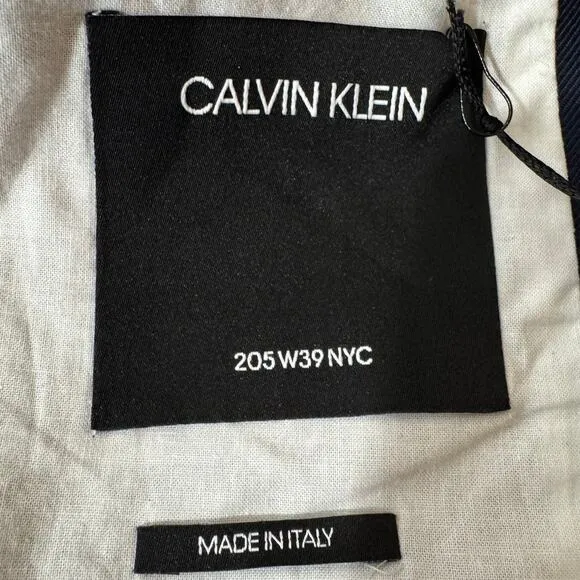 Calvin Klein 205W39NYC Prep School Blazer Navy Two - Image 11