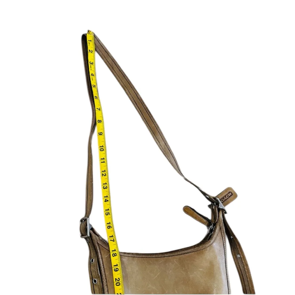 Coach vintage Janice Legacy #9950 shoulder bag in tan leather - Image 14