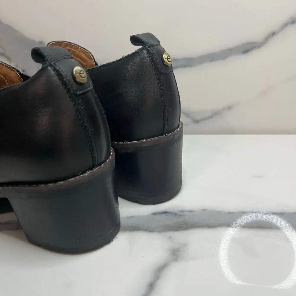 NWOB Easy Spirit Women's Black Leather Chunky Heel Comfort Secosa Boots Sz 7.5 - Image 5