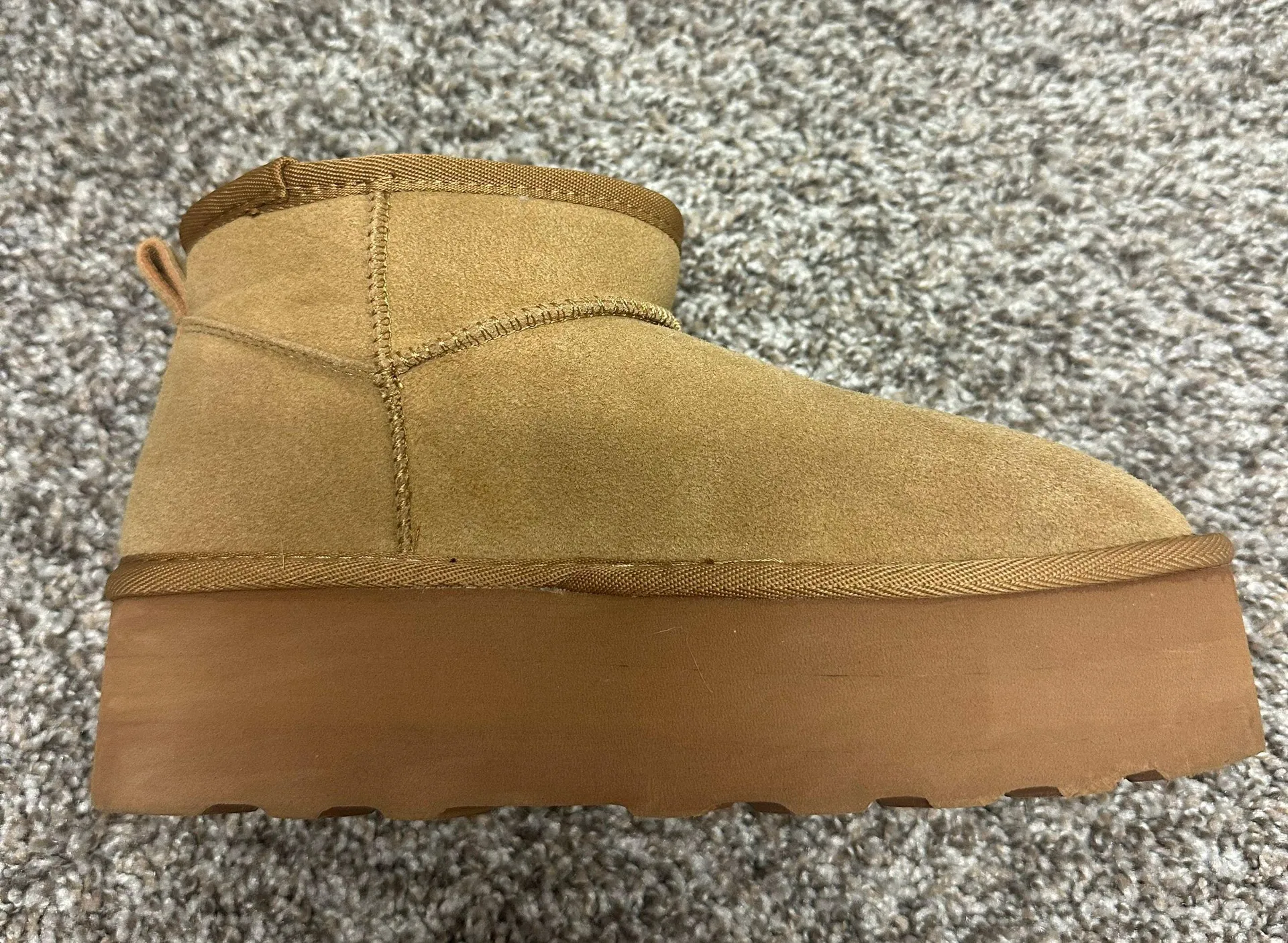 Cushionaire Platform Ankle Boots - Image 7