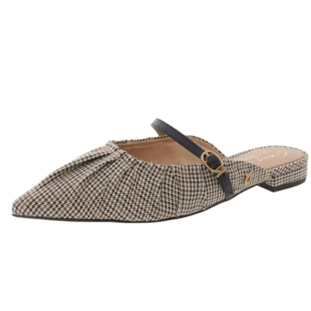 NEW Circus NY by Sam Edelman Women’s Larissah Mule plaid Houndstooth 9 - Image 3