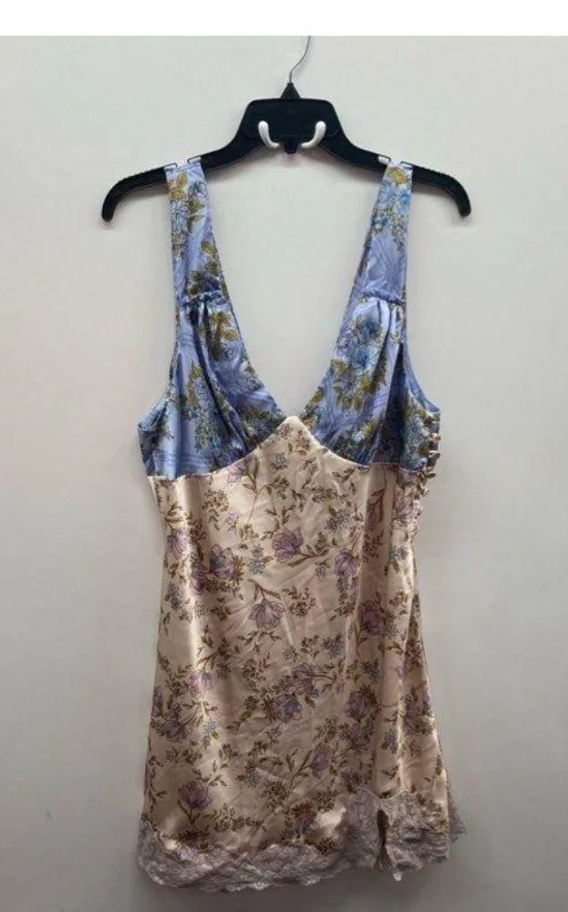 Nwt Free People revolve Rose Slip dress boho floral party spring formal satin - Image 4