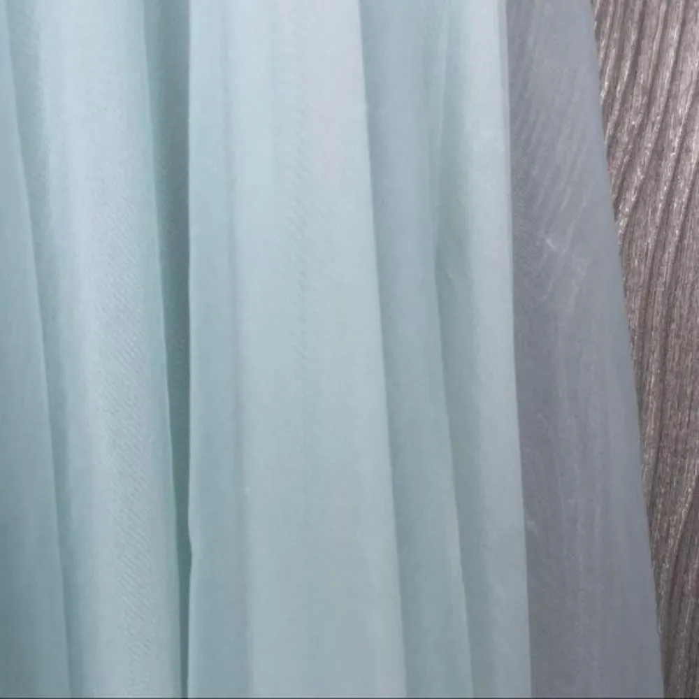 Vintage 1960s St Michaels lingerie mrs maisel style sheer ruffle nightgown robe Blue Size undefined - Image 11