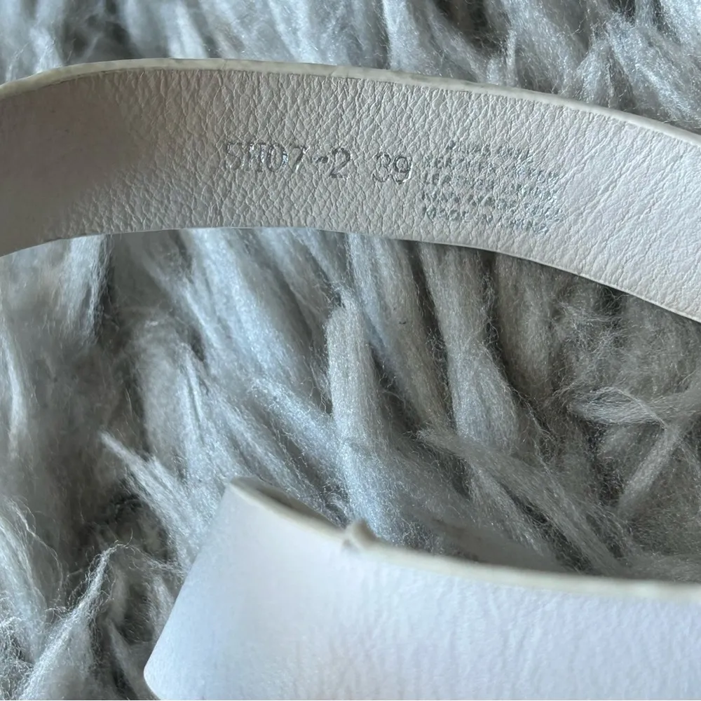 Alias Mae Oasis white leather chunky platform sandals women’s shoe size 8 - Image 10