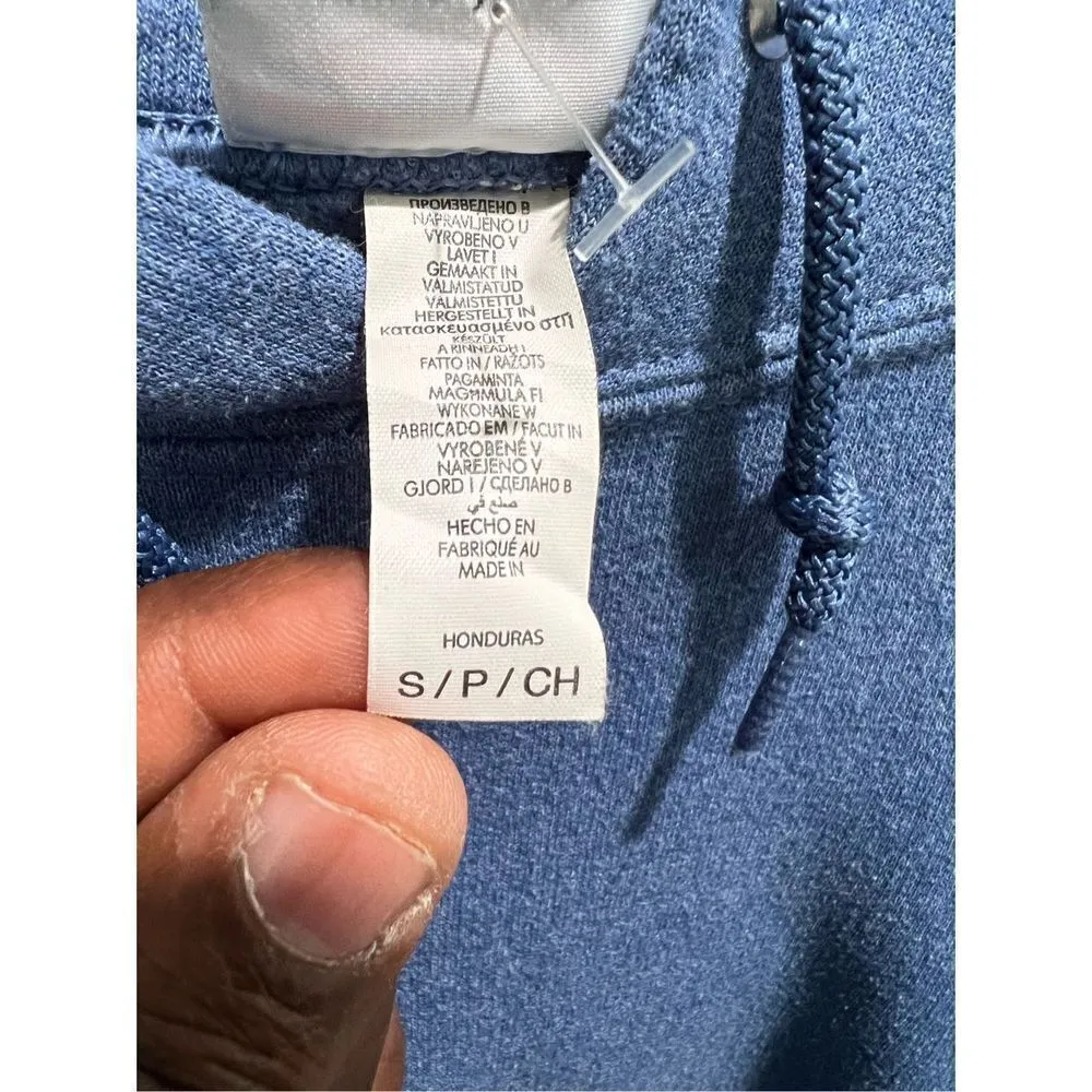 Vintage Ron Jon Surf Shop Small Hoodie Blue Life in the Slow Lane Beach - Image 9