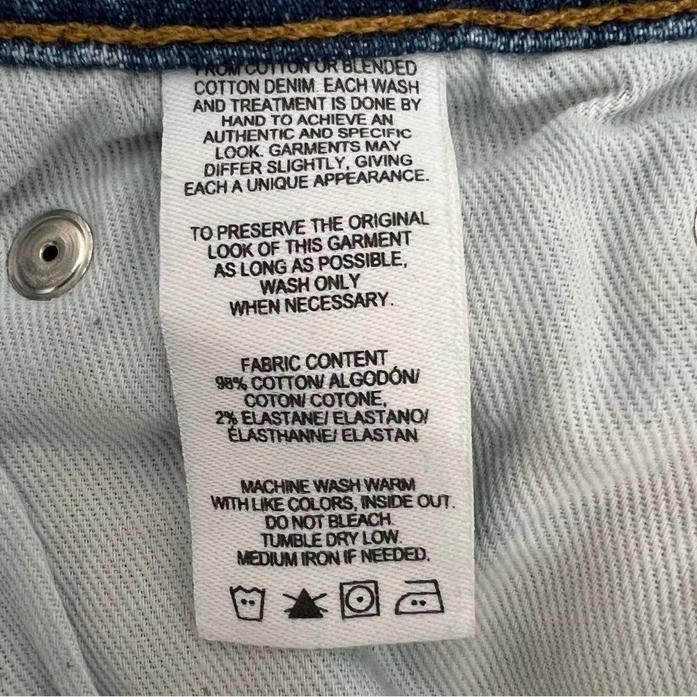 Derek Lam 10 Crosby Gia Mid-Rise Cropped Flare Jeans Blue Denim Size 26 - Image 9