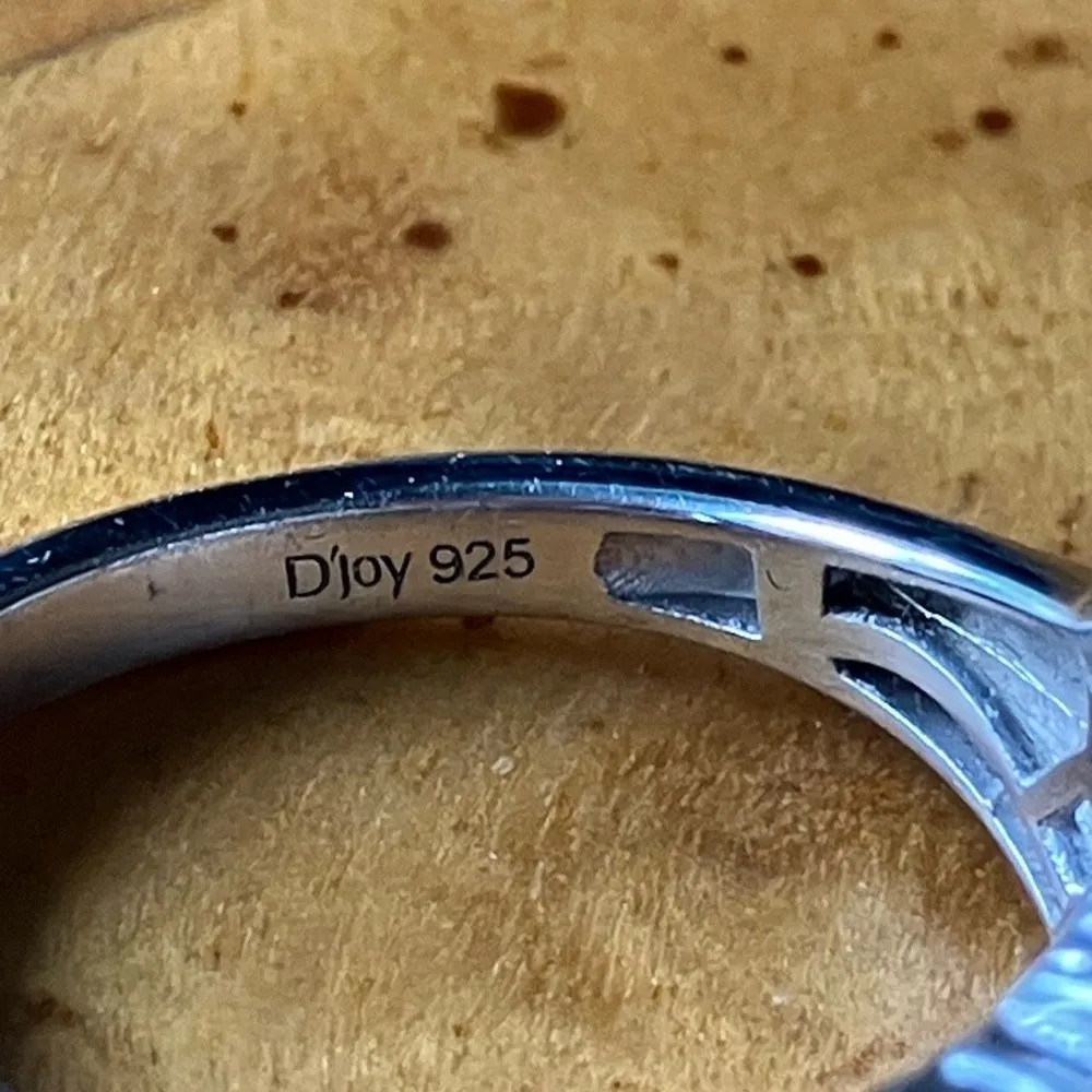 Natural Rhodolite Garnet Amethyst Sterling Silver Ring Size 7 Purple - Image 5