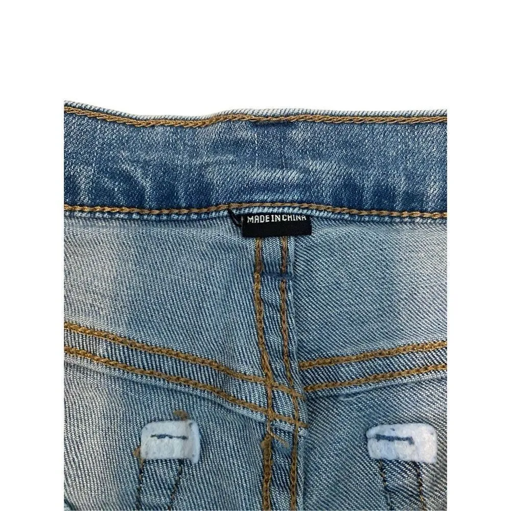 Blank NYC The Great Jones High Rise Skinny Distressed Jeans Straight Leg Sz 24 - Image 7