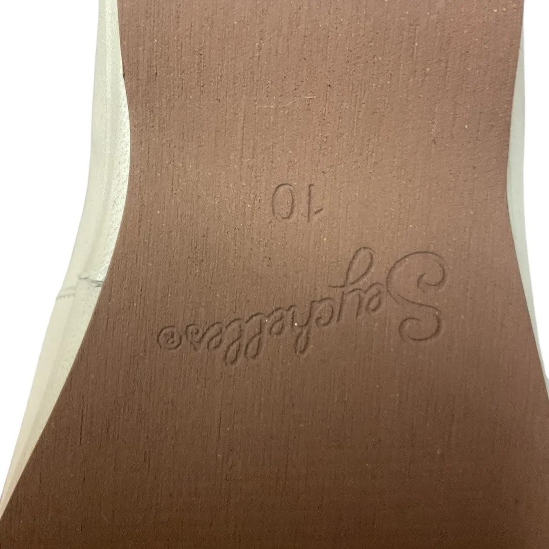 Seychelles Women's Pointed Toe Leather Casual Slip On Flat Shoes Cream Size 10 - Image 10