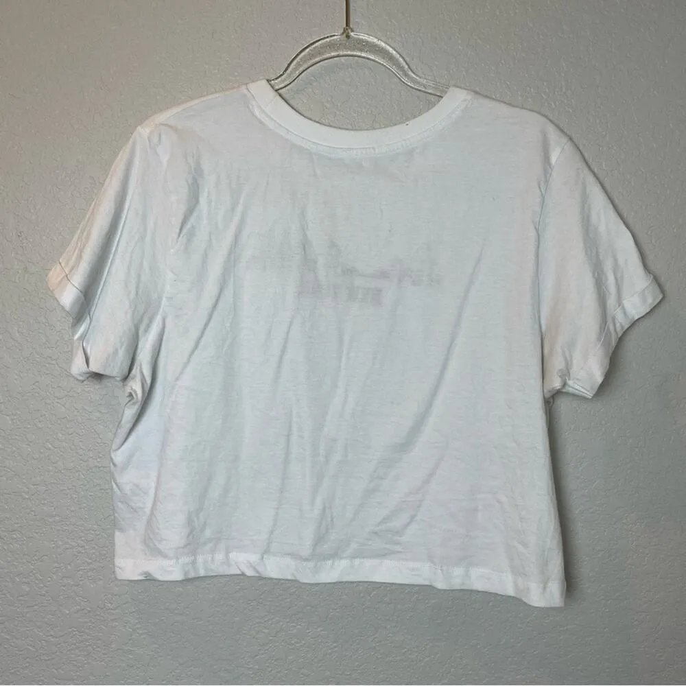MESSY BUN JUST CHILLIN New York Babytee Size M White Size M - Image 7