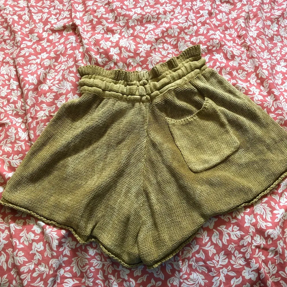 Free People Summertime blues knit shorts - Image 5