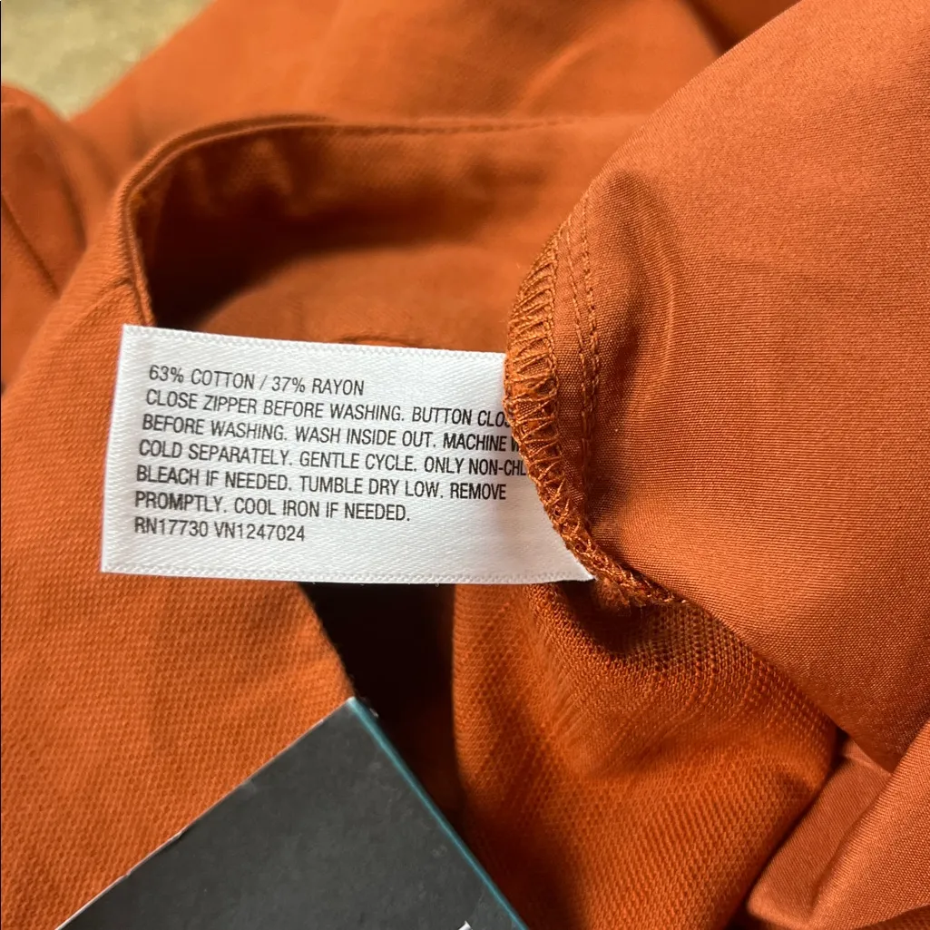 Future Collective High Rise Rust Orange Wide - Image 8