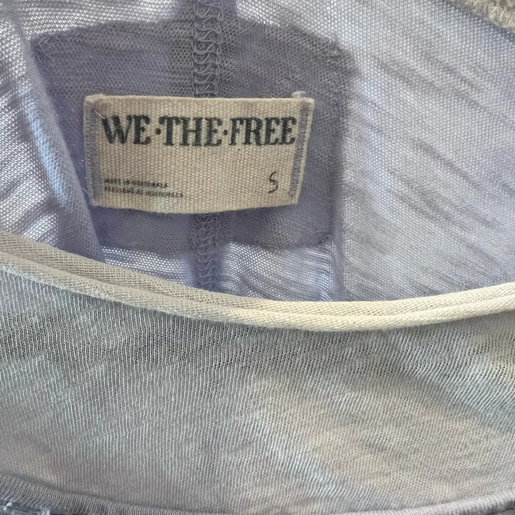 NWOT FREE PEOPLE We The Free Two’s a Charm long sleeve Tee - Image 5