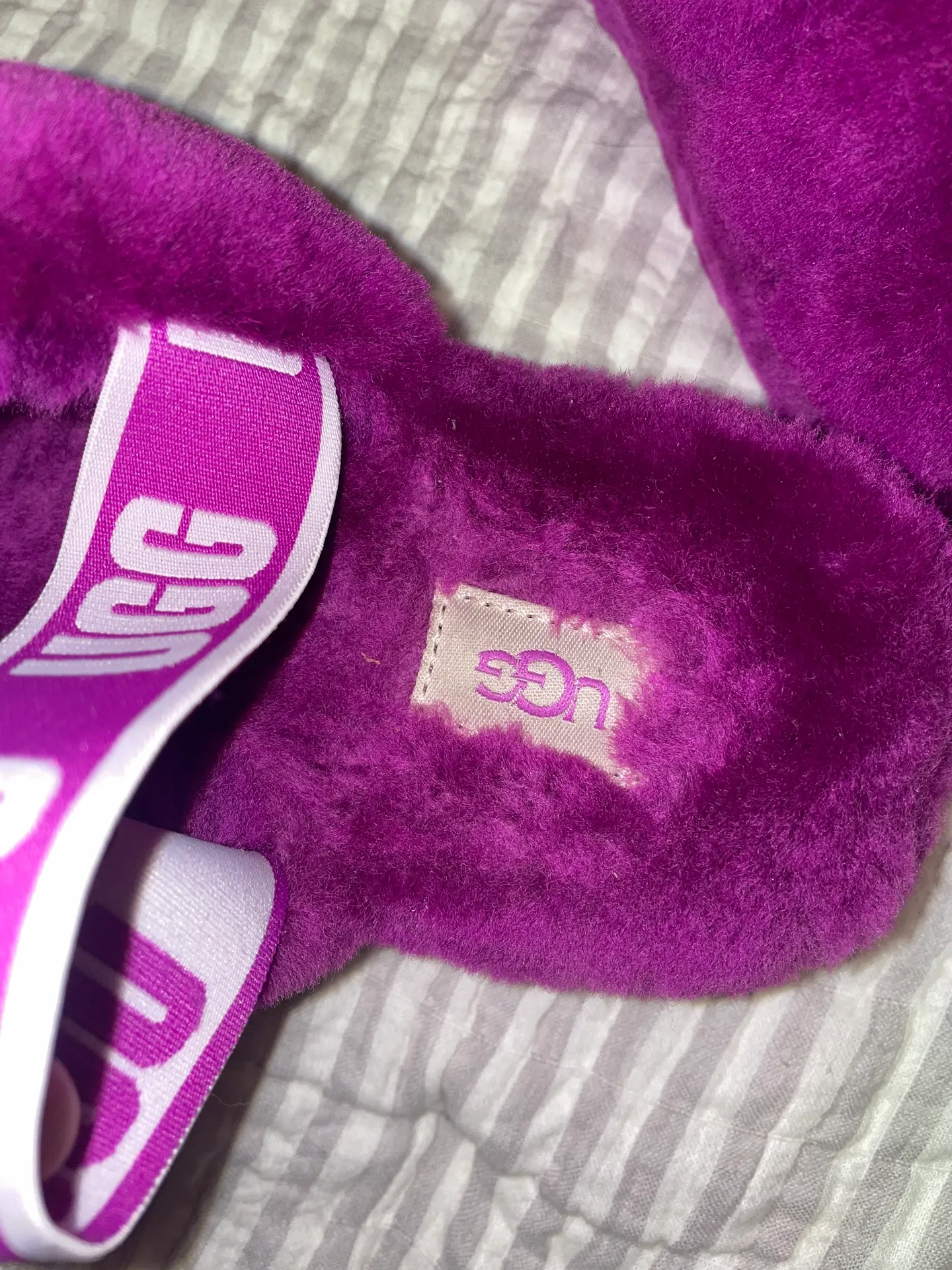 UGG Purple  Slippers - Image 3