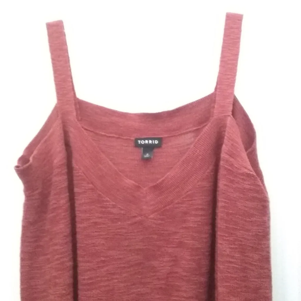 Torrid FINAL MARKDOWN Ladies'  Cold Shoulder Top (2) 2x - Image 2