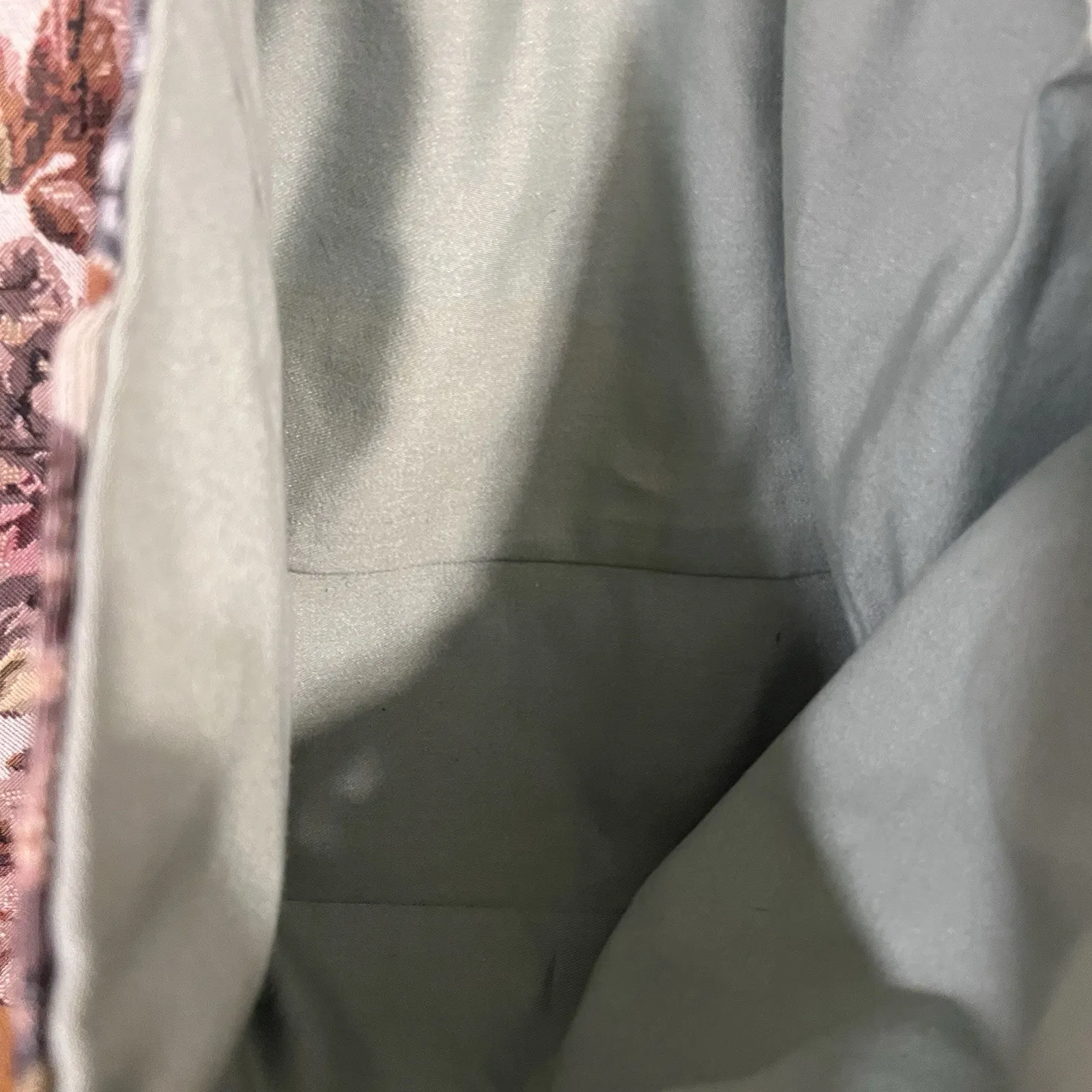 Vintage 90s Teddy Bear Tapestry Large Tote Brown - Image 9