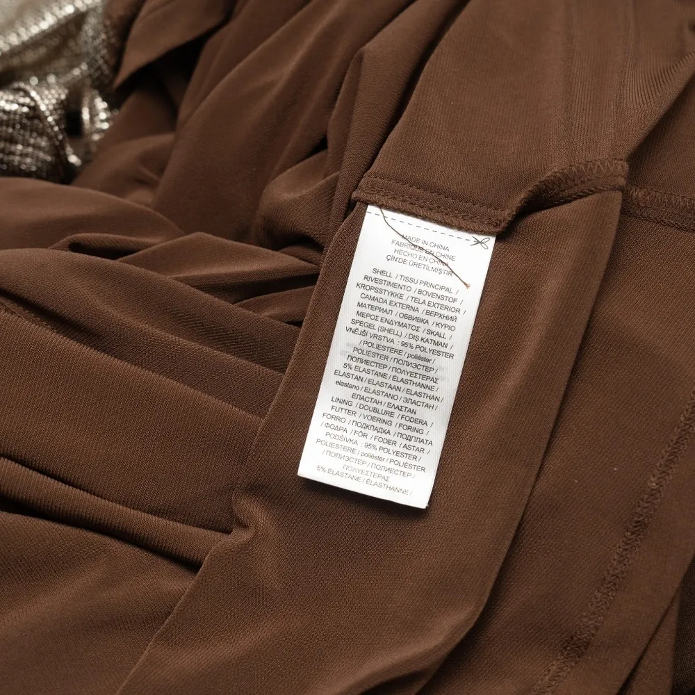 Lauren Ralph Lauren Metallic Gold Evening Gown • Off-Shoulder, Size 10 NWT - Image 16