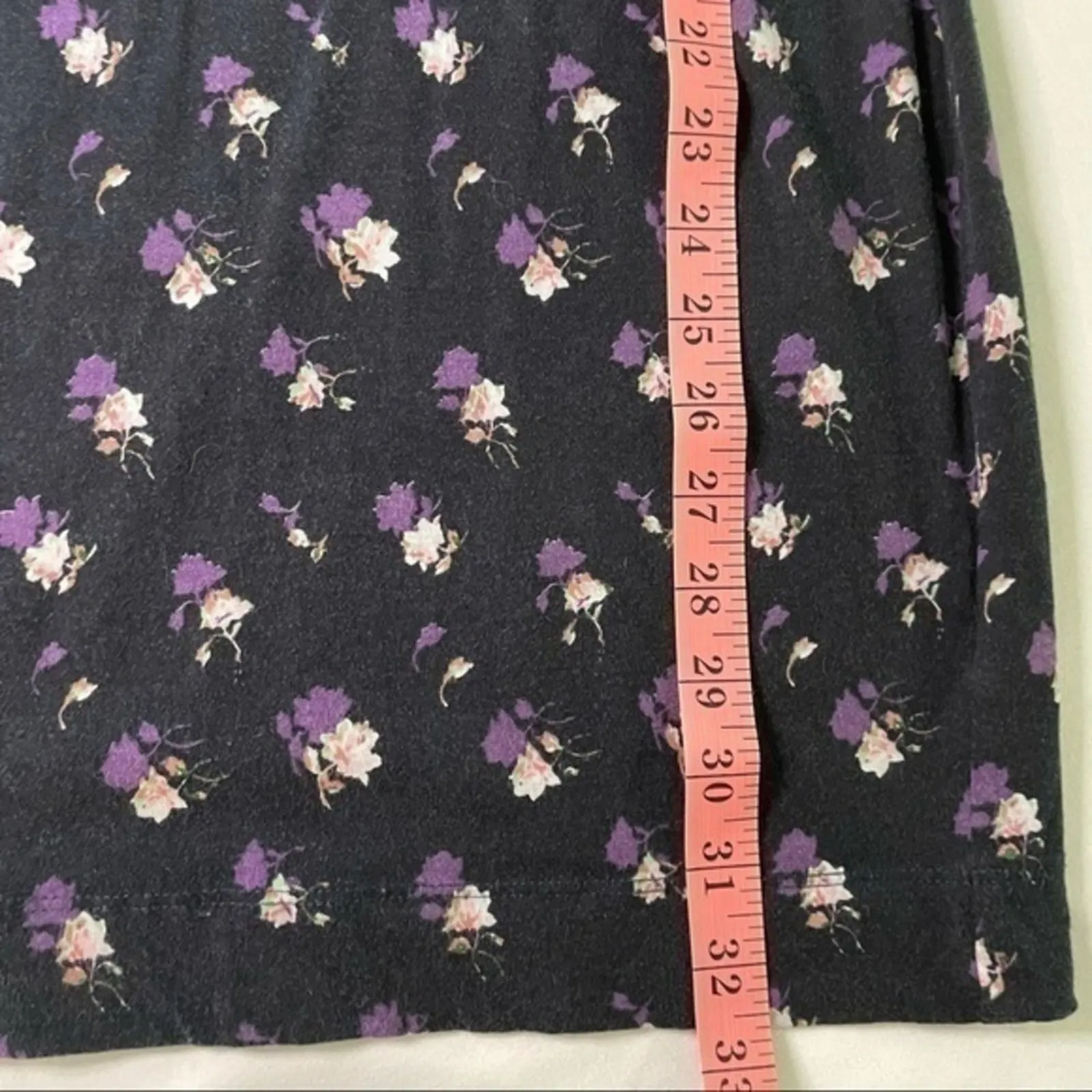 French Connection Floral Dress Short Sleeve rose flowers Bodycon mini Size 4 - Image 8