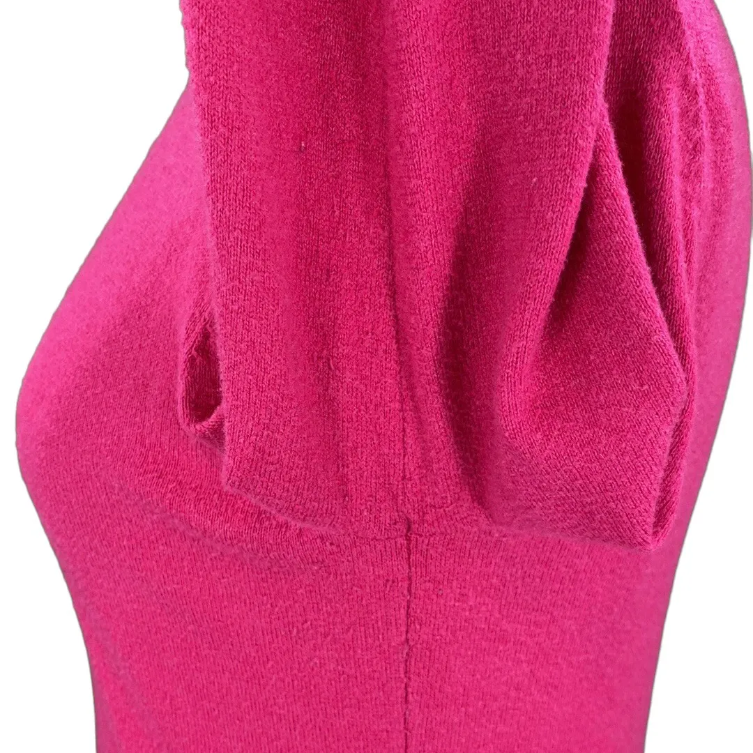 Fuchsia Island Crew Neck Cardigan - Image 10