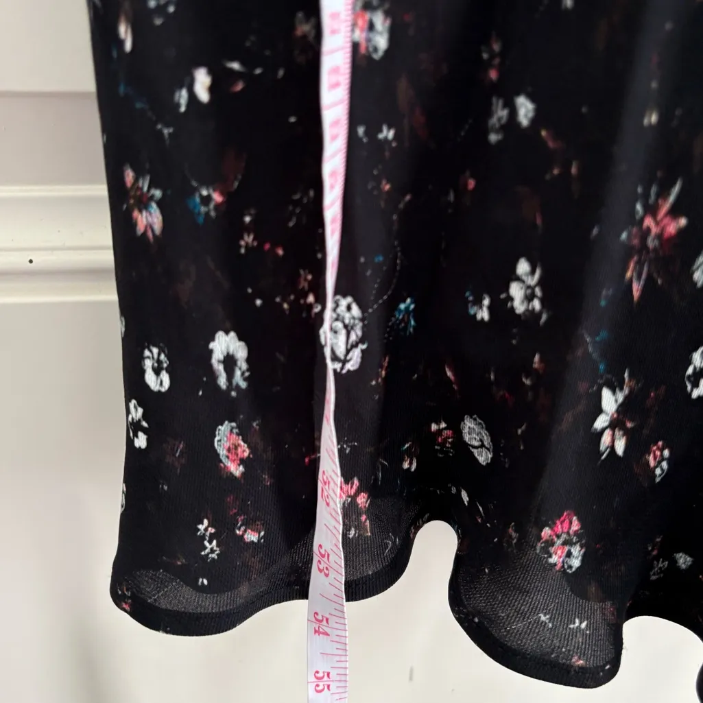 IRO Casual High-Neck Floral Long-Sleeve Dress Size 42 (10) - Image 11