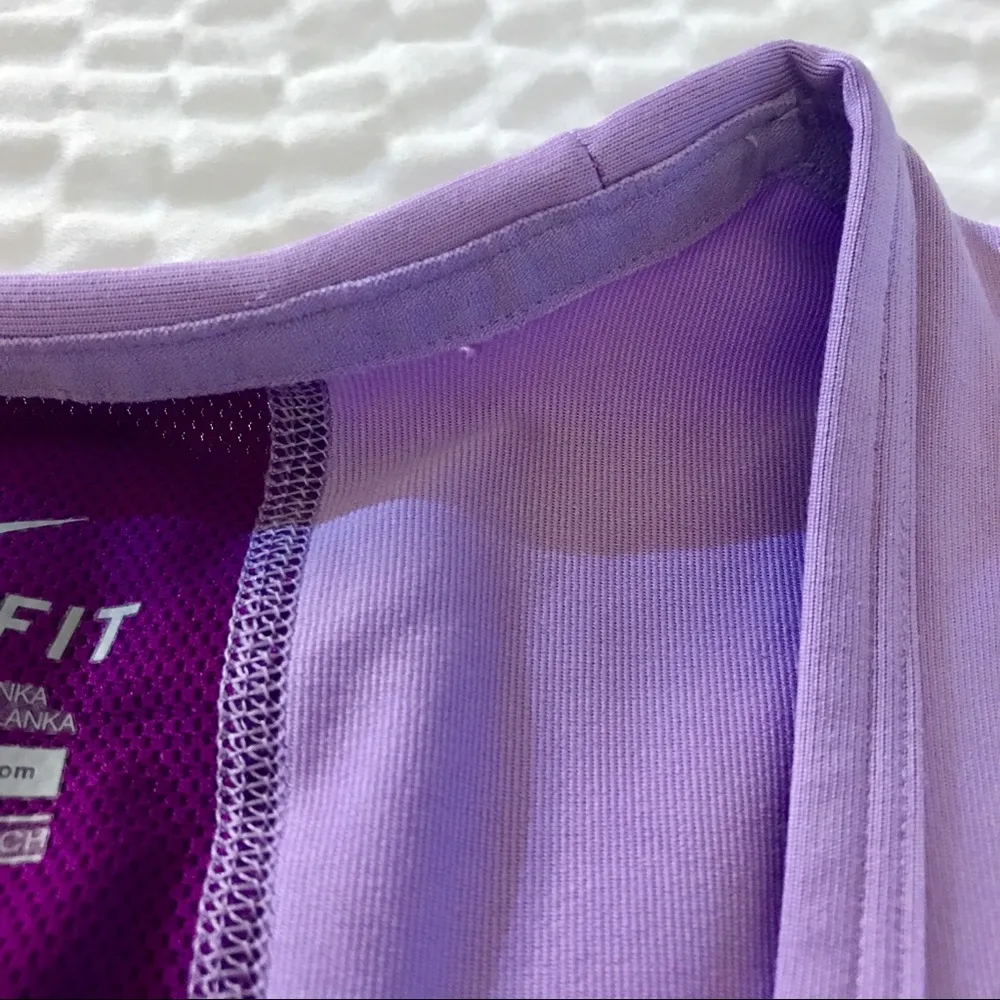 🌺 3/$20 SALE Nike Dr-Fit Athletic Tank Top Purple - Image 4