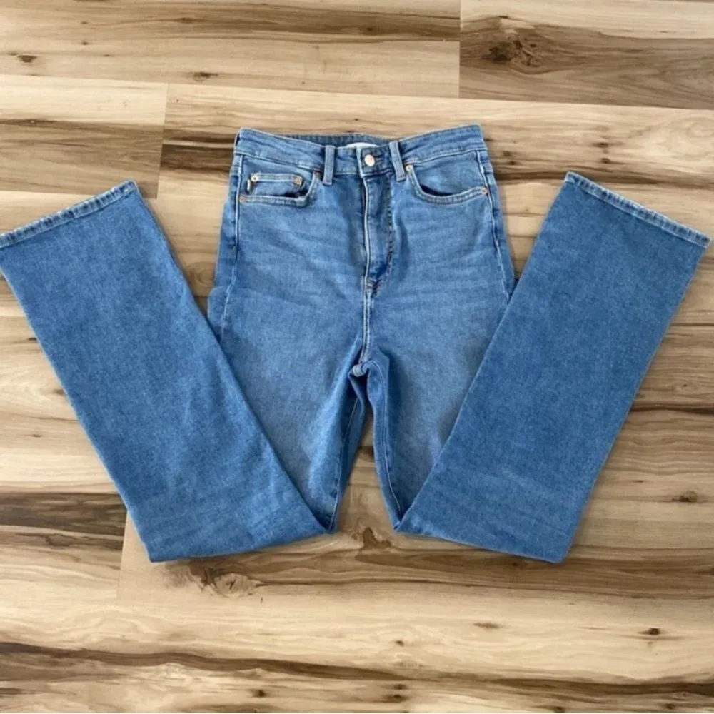 Lovers + Friends Greyson Ultra High Rise Slim Bootcut Jeans Size 27 Skyline - Image 3