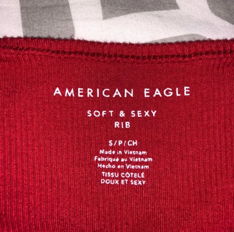 American Eagle Outfitters Bungee Scoop Neck Cami - Image 3