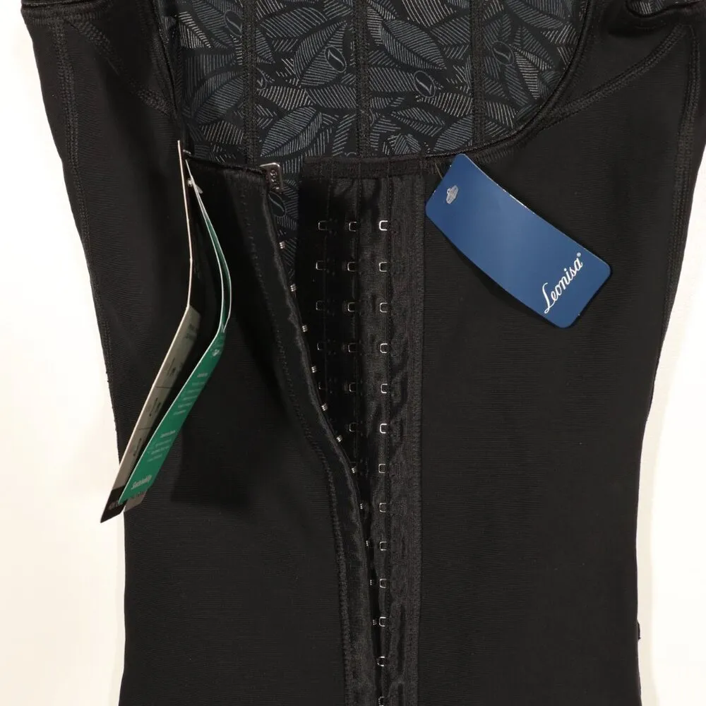 NWT Leonisa TopSculpt Boyshort Bottom Body Shaper with Firm Compression Size XL Black - Image 5