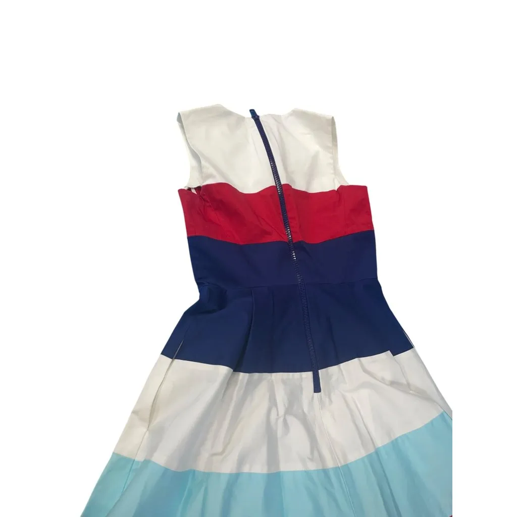 Kate Spade Womens Sleeveless Colorblock Maxi Dress Size 2 SKU 9207 - Image 13