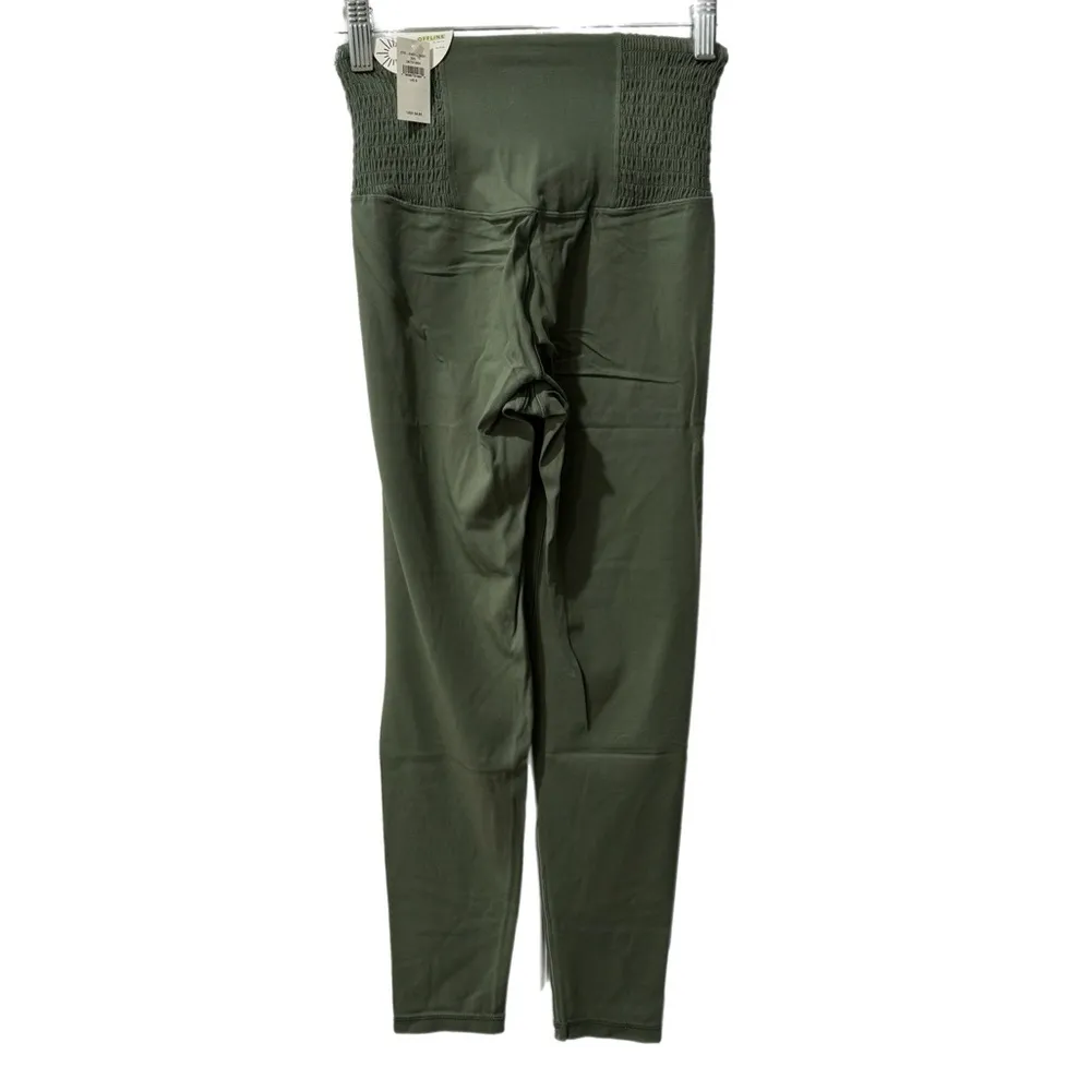 NWT $55  Offline Smocked Legging Athletic Pant Workout Womens Sz S Green - Image 10