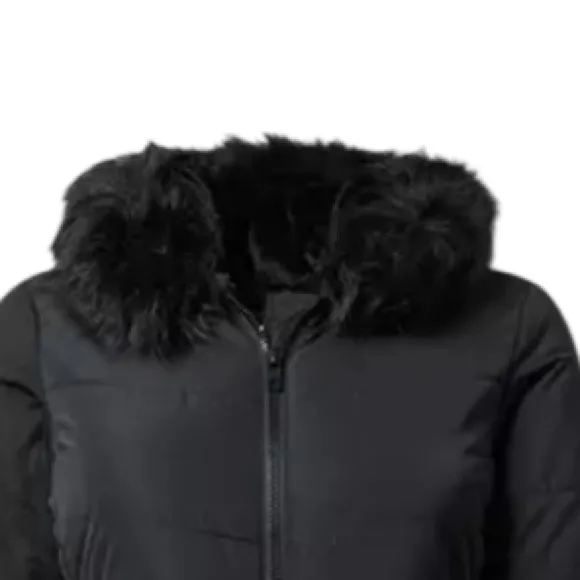 Torrid Plus Size Black Maxi Puffer Snow-Ready Fit & Flare Coat - 2 / 2X - Image 7