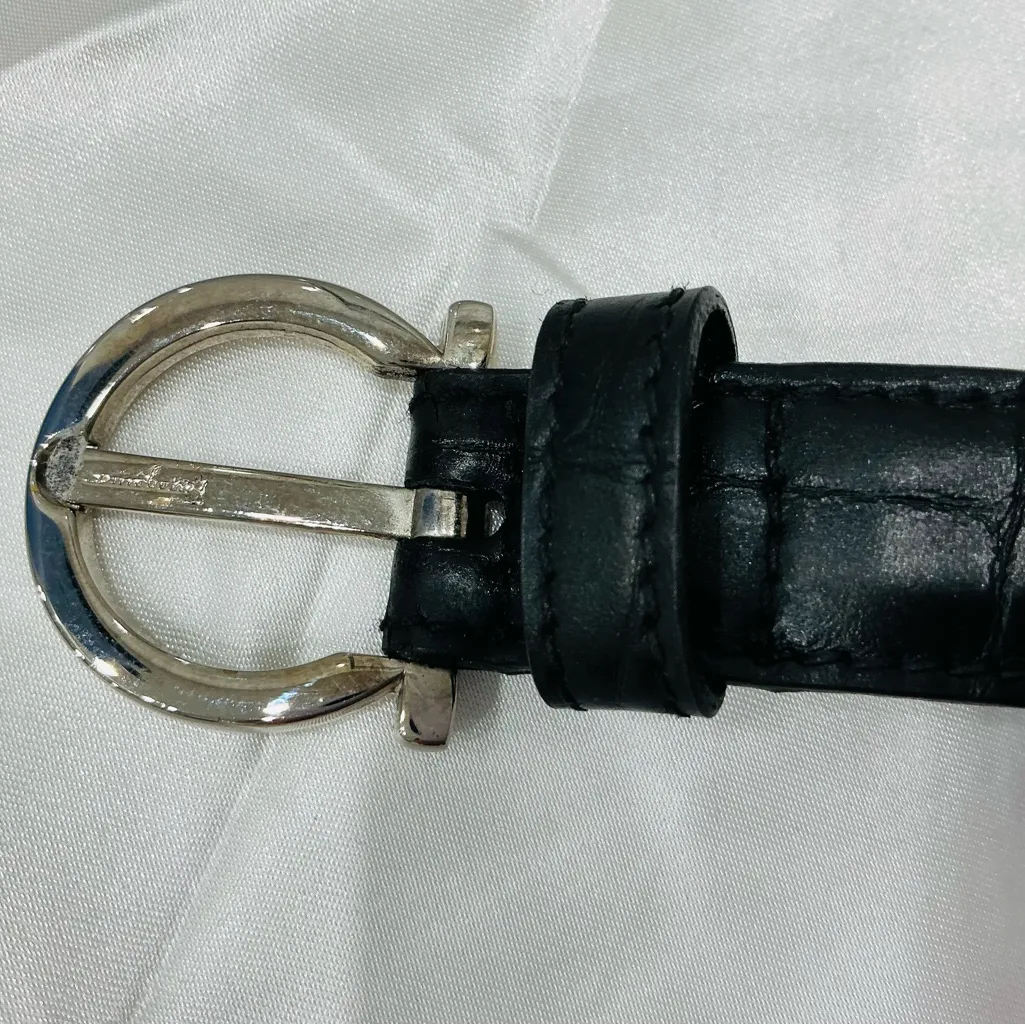 Authentic SALVATORE FERRAGAMO leather belt🌷 - Image 5