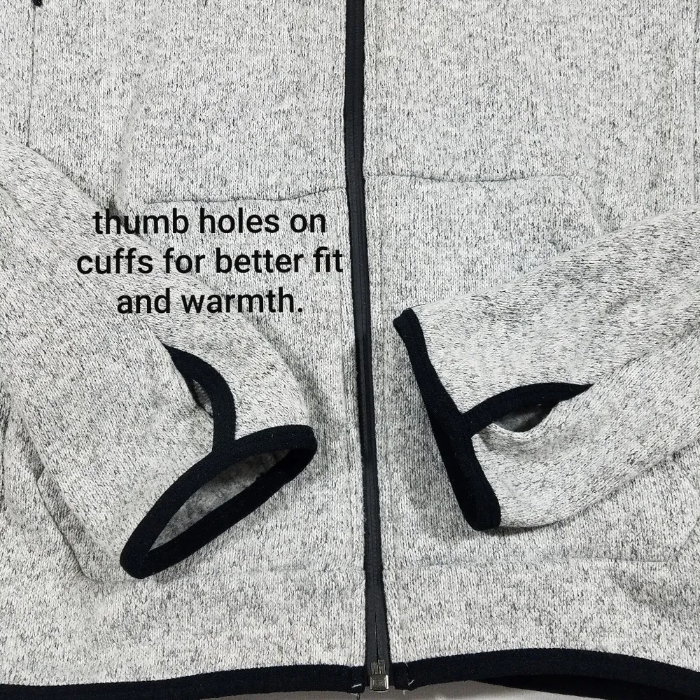 Nike Heathered Gray Therma-Fit Jacket - Image 2