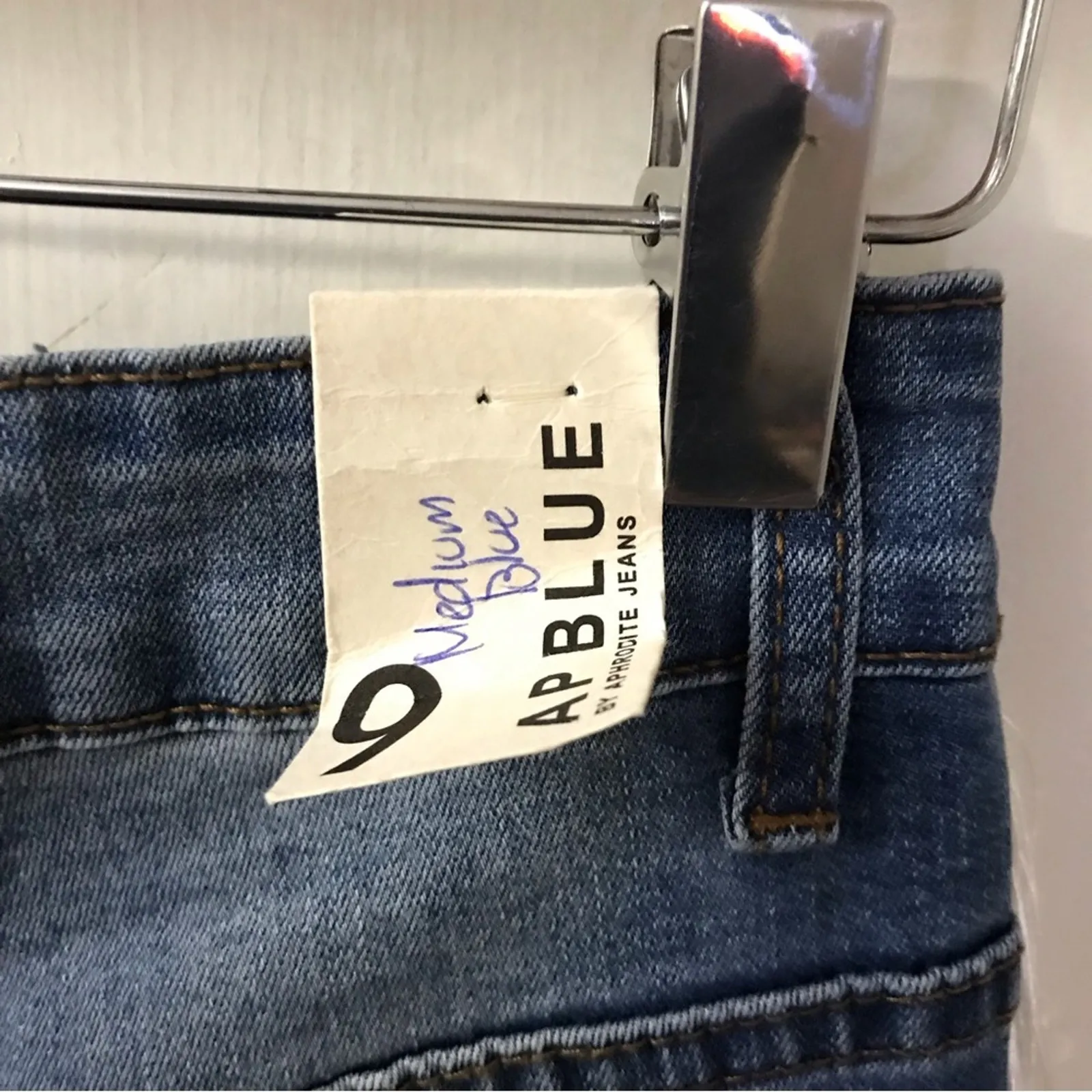 Aphrodite AP Blue Cowgirl Fringe Festival Jean 9 Juniors Western Costal Cowgirl - Image 13