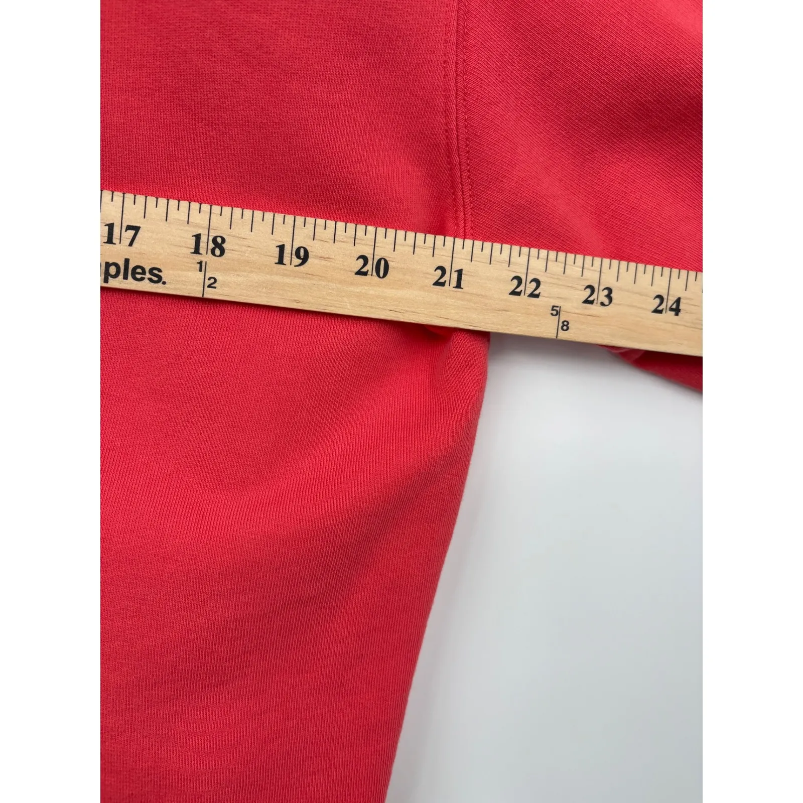 KENZO Tiger Head Sweatshirt Coral Red Embroidered Logo Crewneck XL - Image 7