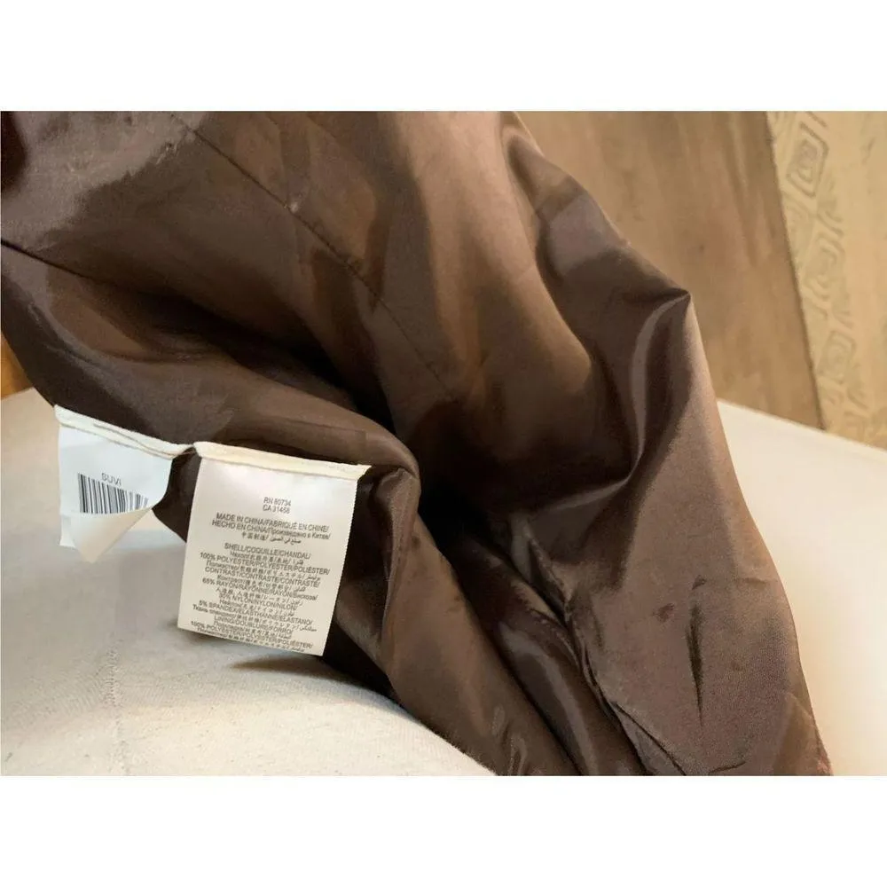 Bcbg animal print jacket size m cropped Size M - Image 4