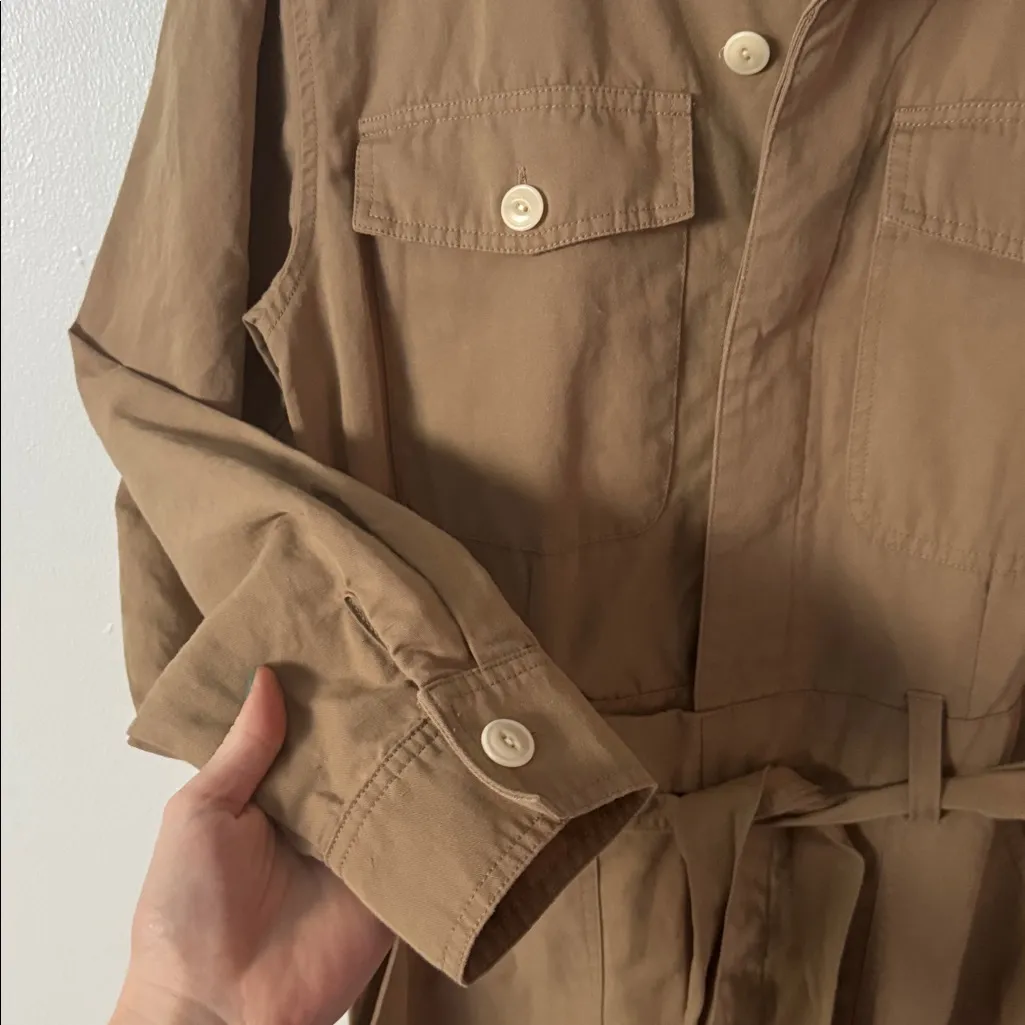 Alex Mill L Mel Tan Khaki Button - Image 6