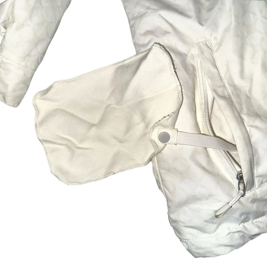 Obermeyer Bria White Skii Zip Up Hooded Jacket 6 - Image 8