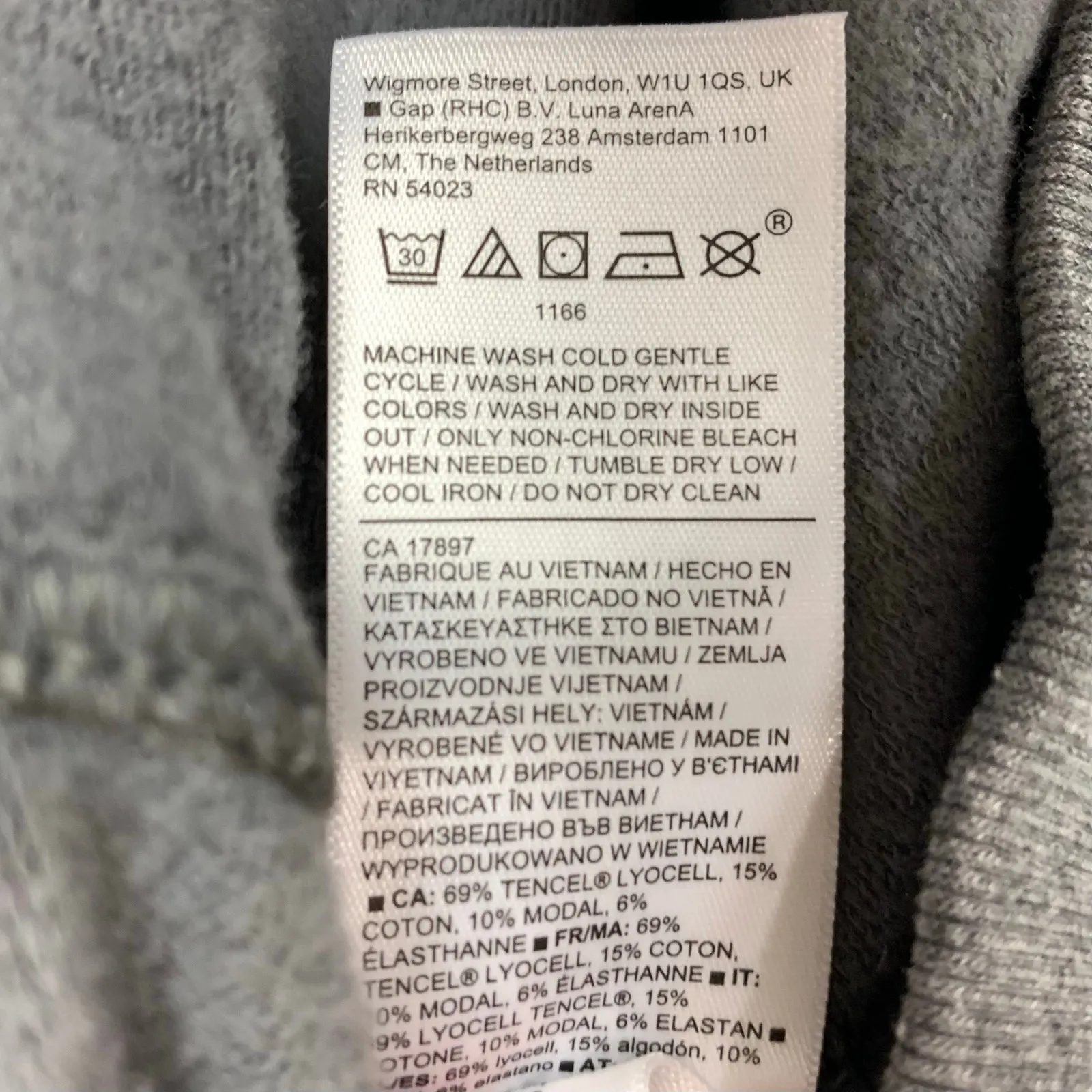 Athleta Balance Jogger Pants Grey Plush Nirvana Brushed Interior Size Small - Image 6