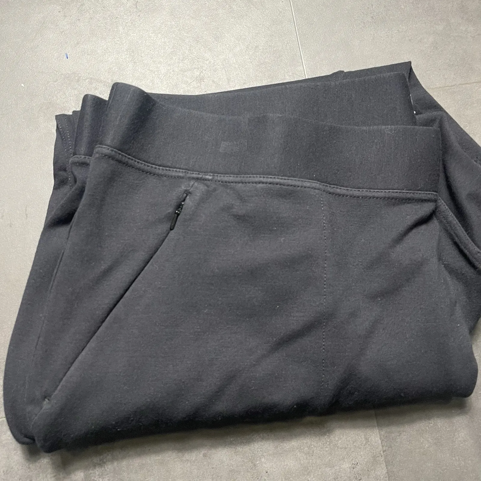 Duluth Trading Co Pants Womens 3X Black‎ Zip Pocket Stretch Chino F - Image 6