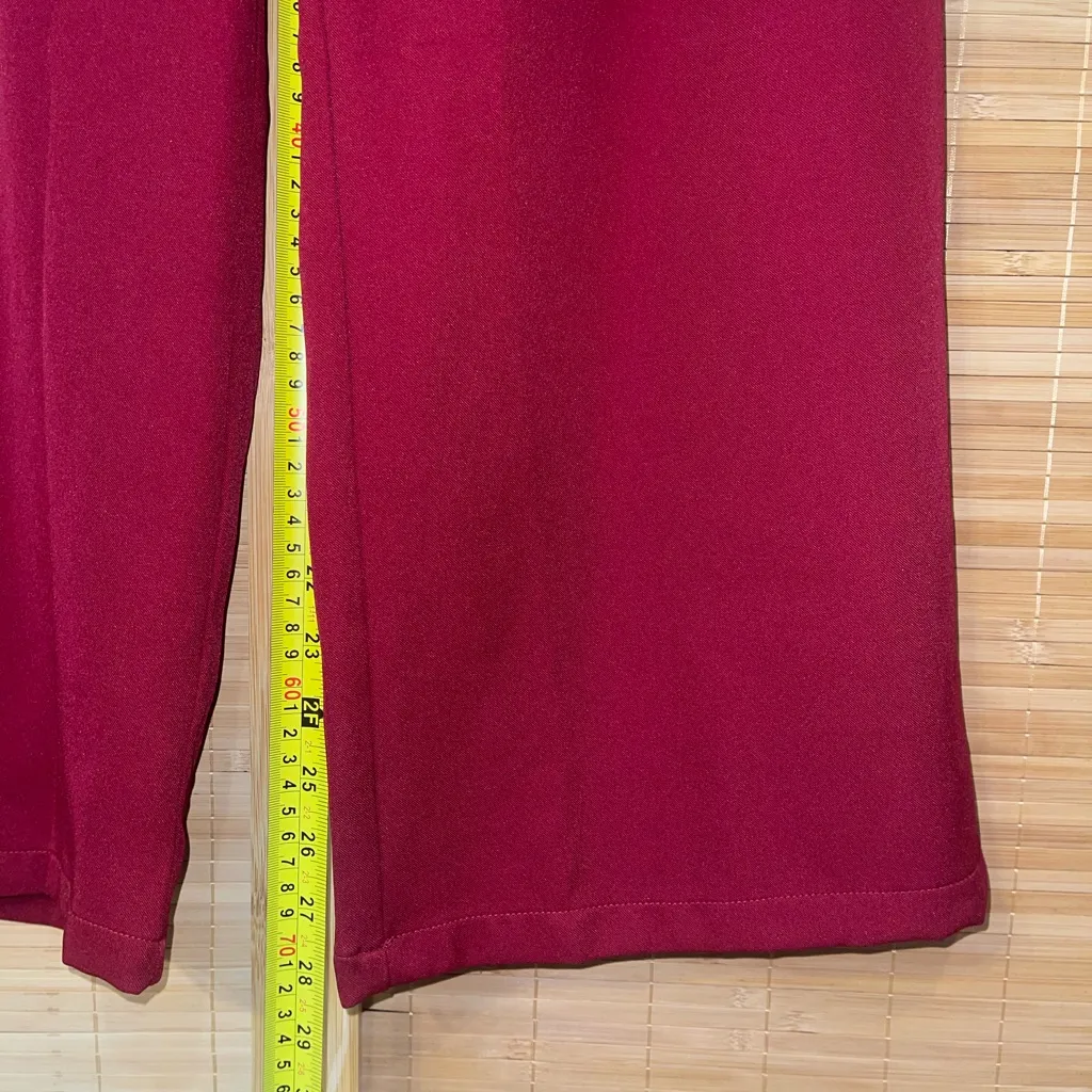 Grecerelle red woman’s trousers pants slacks NWT size 12 - Image 5