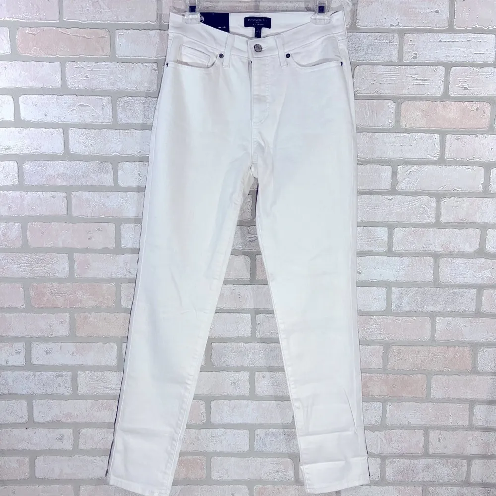 Banana Republic Factory NWT White Curvy Girlfriend Jeans Size 26T - Image 5